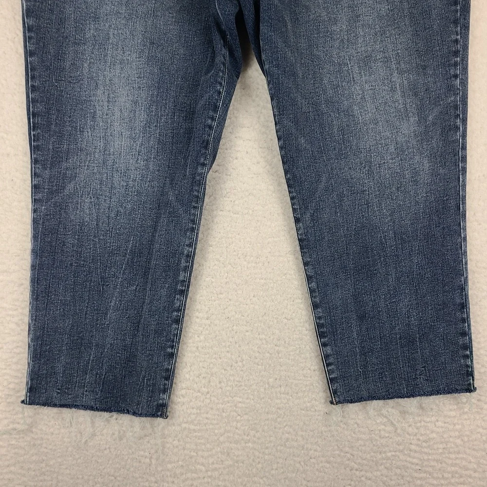 EXPRESS Jeans Womens XL Short 18-22 Straight Ankle High Rise Ultra Hyper Stretch